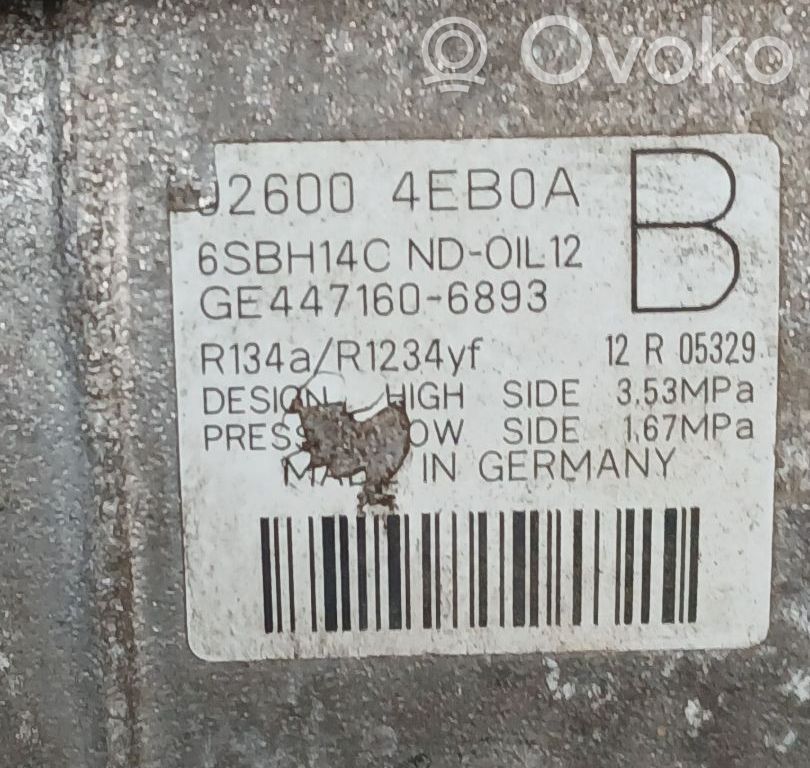 Renault Megane III Compresor (pompă) aer condiționat (A/C) 