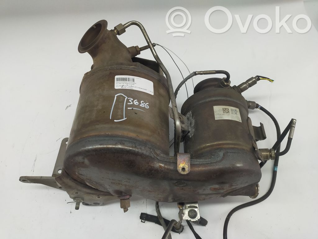 Volkswagen Touran III Filtro de partículas del catalizador/FAP/DPF