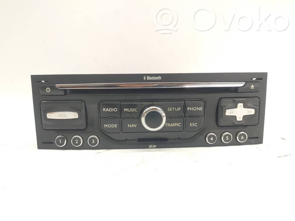Citroen C4 Grand Picasso Panel / Radioodtwarzacz CD/DVD/GPS 