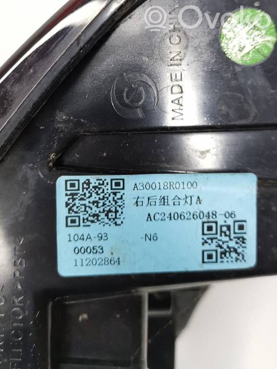 MG MG3 III Feux arrière / postérieurs 