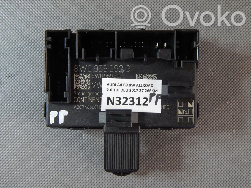Audi A4 Allroad Door control unit/module 