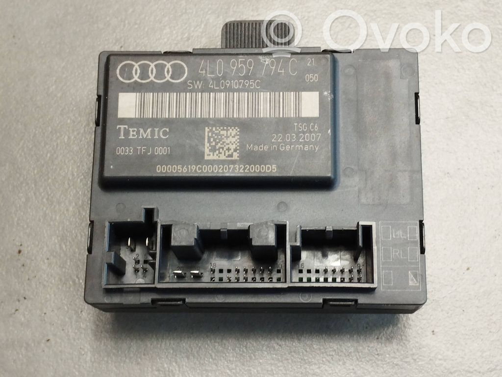 Audi Q7 4L Door control unit/module 