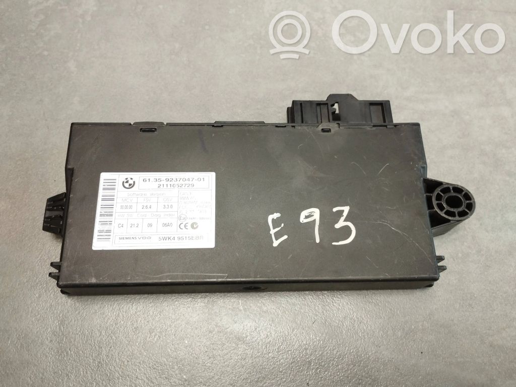 BMW X6 E71 Engine ECU kit and lock set 