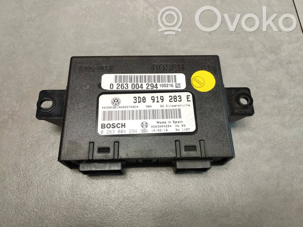 Volkswagen Phaeton Parking PDC control unit/module 