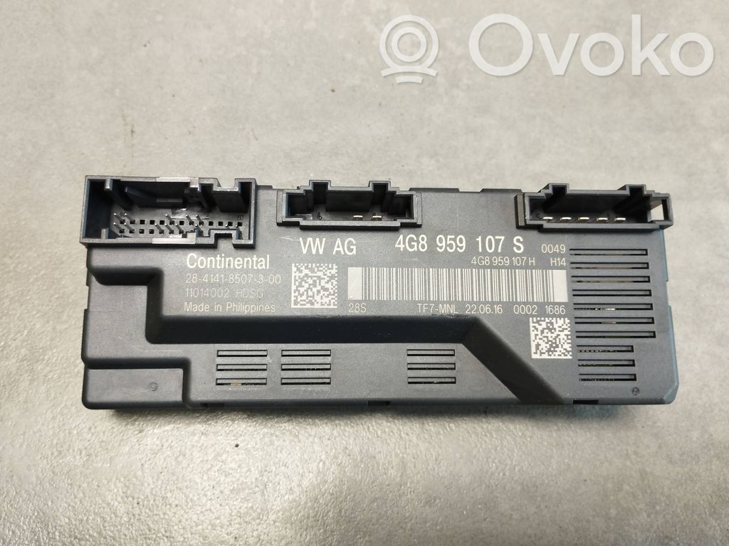 Audi A7 S7 4G Tailgate/trunk control unit/module 