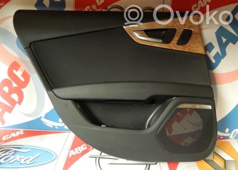 Front door card panel trim