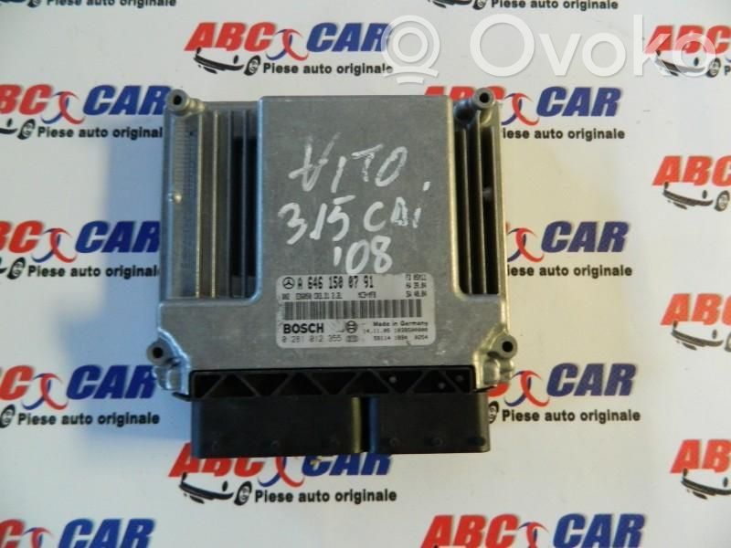 Mercedes-Benz Vito Viano W639 Komputer / Sterownik ECU silnika 