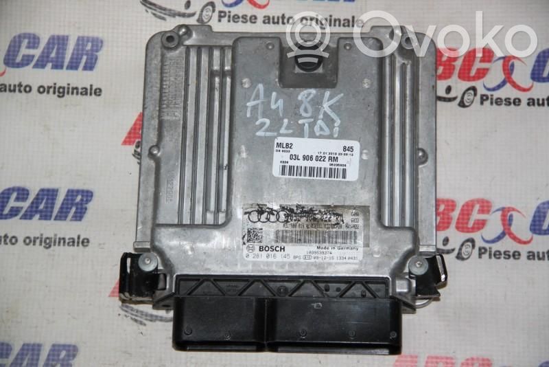 Engine control unit/module ECU   0281016145,03L906022RM