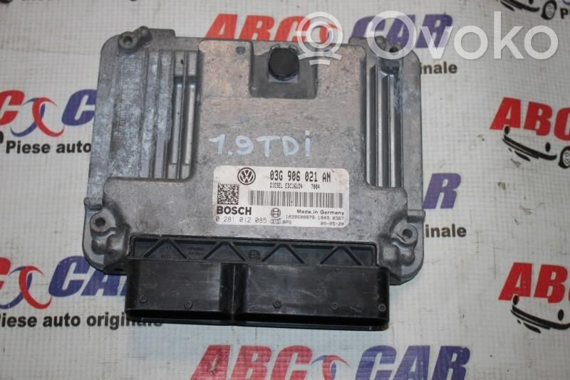 Engine control unit/module ECU   0281012085,03G906021AN