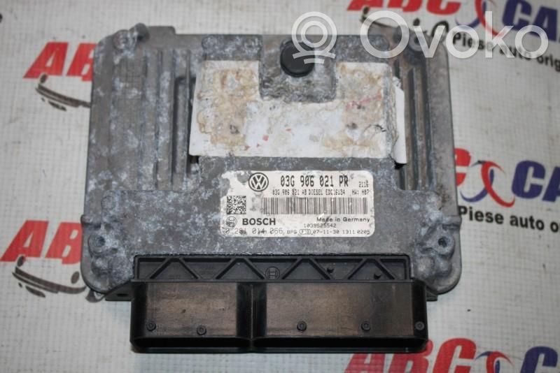 Engine control unit/module ECU   0281014066,03G906021PR
