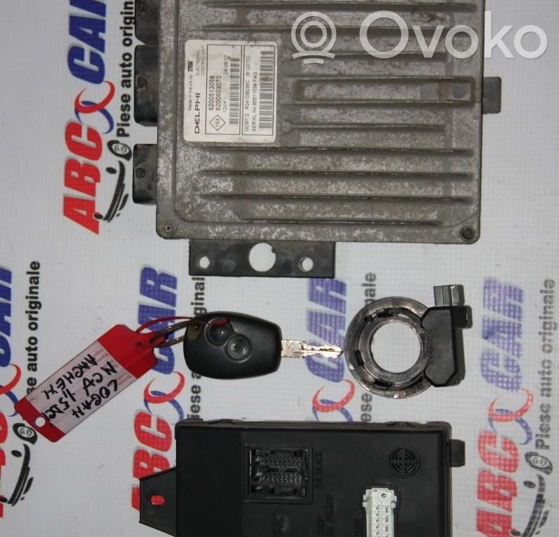 Engine ECU kit and lock set   1725206,8200296328B,8200513058,8200603070