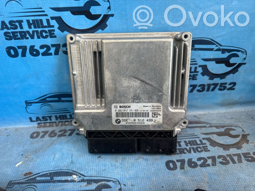 Sterownik / Moduł ECU   8512499,0281017551,030583068