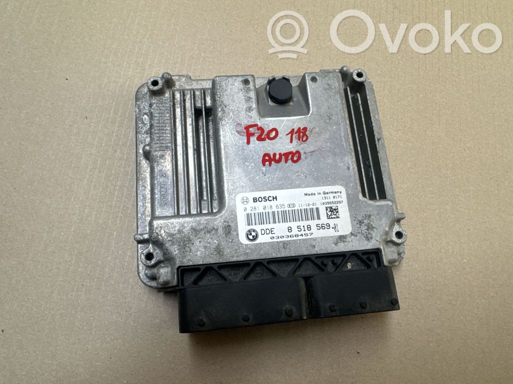 BMW 1 F20 F21 Unitate/modul de control motor 