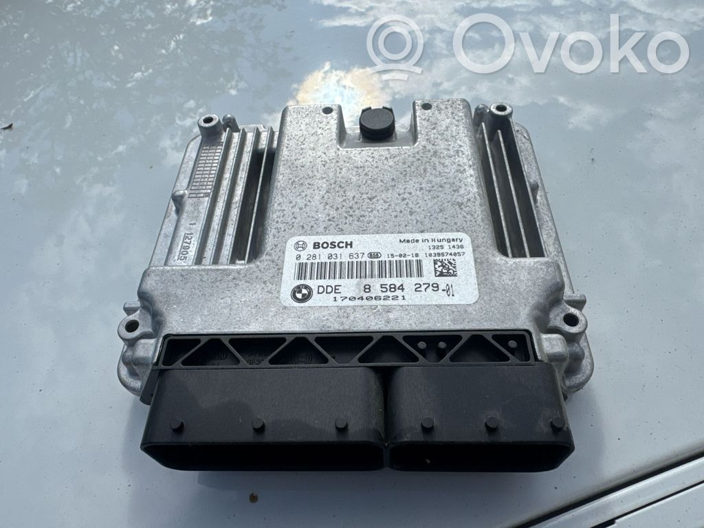 BMW 3 F30 F35 F31 Unitate/modul de control motor 