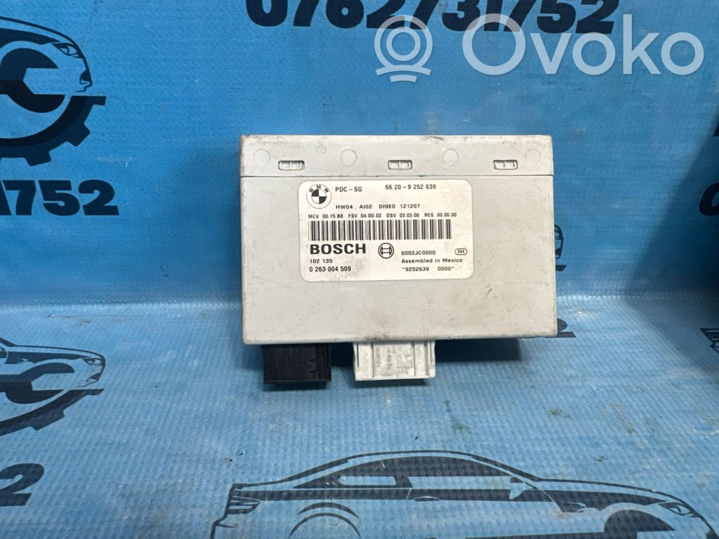 Pysäköintitutkan (PCD) ohjainlaite/moduuli   9252639,0263004509,6002JC0000