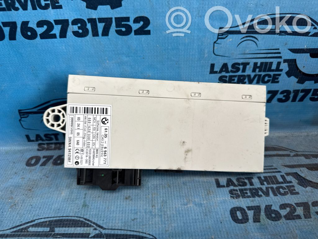 BMW 3 E90 E91 Unitate/modul de comandă CAS 