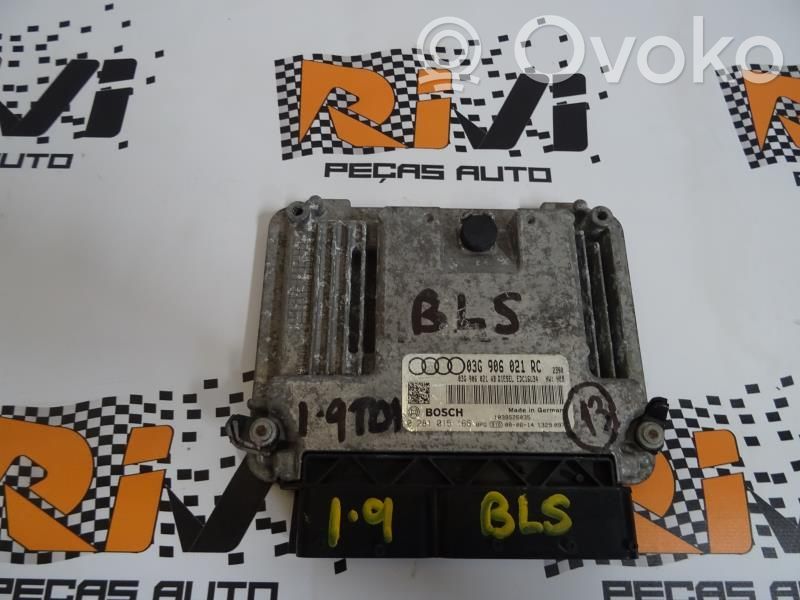 Variklio valdymo blokas   CENTRALINA19TDI,0281015166,03G906021RC