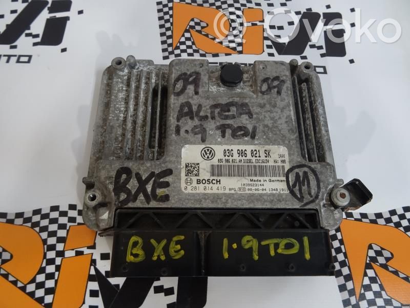 Seat Altea Variklio valdymo blokas 