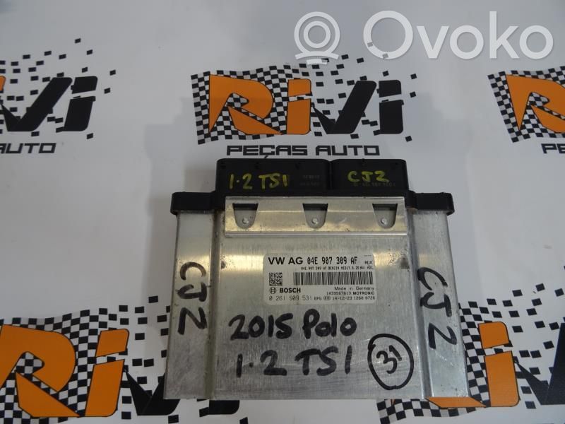 Engine control unit/module   CENTRALINA12TSI,0261S09531,04E907309AF