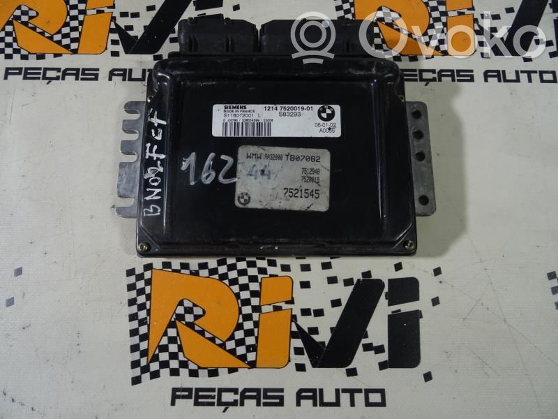 Engine control unit/module   S118012001L,1214752001901,7520019,7521545,CENTRALINAMINIR50,R531616V,S118012001L