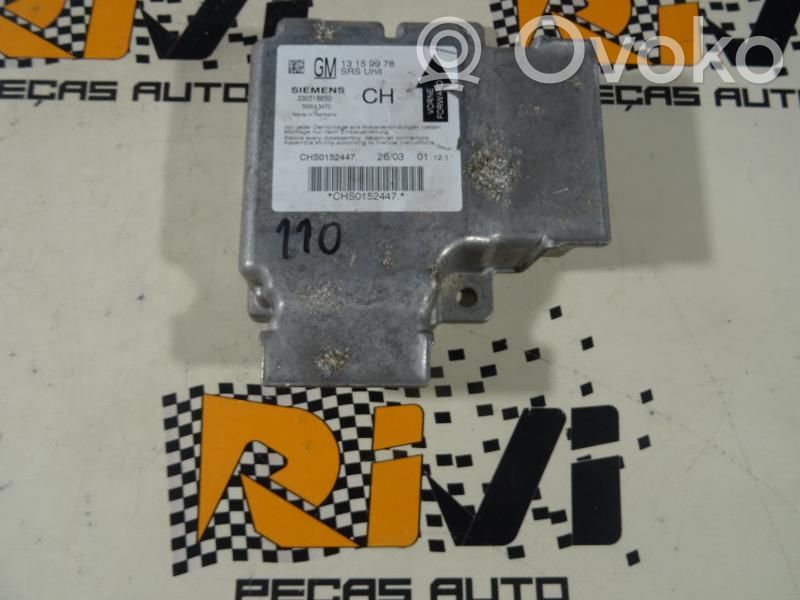 Airbag control unit/module   13159978,13159978,330518650,5WK43470,ETC