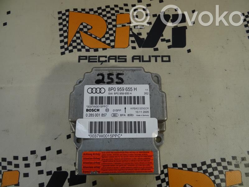 Airbag control unit/module   8P0959655H,0285001857,8P0959655H