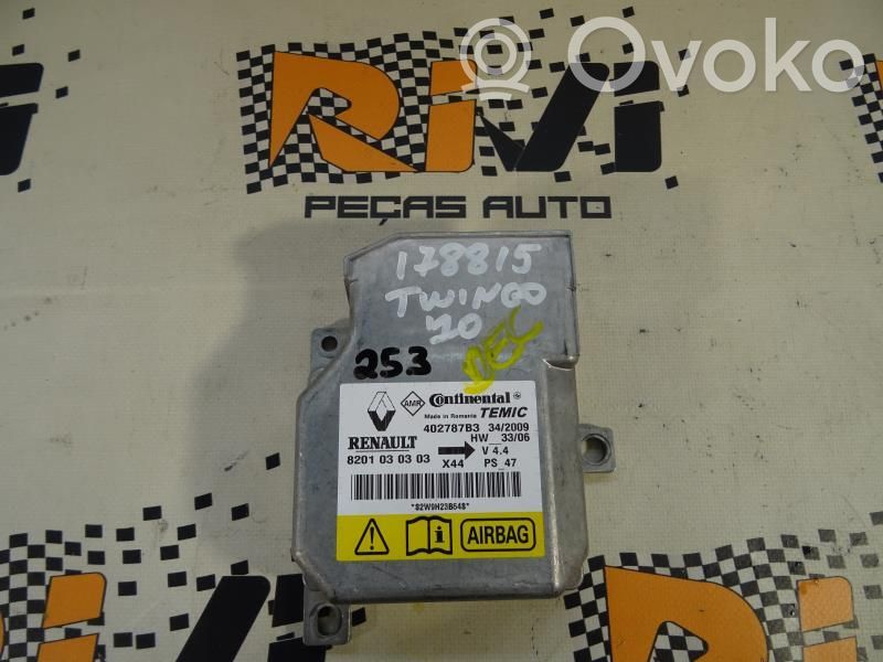 Renault Twingo II Centralina/modulo airbag 