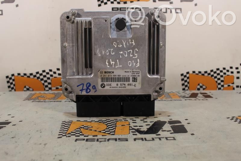 Engine control unit/module   8574091,0281019806,1039S61188,F11520D,N47D20C,SERIE5F10,X3F2520D