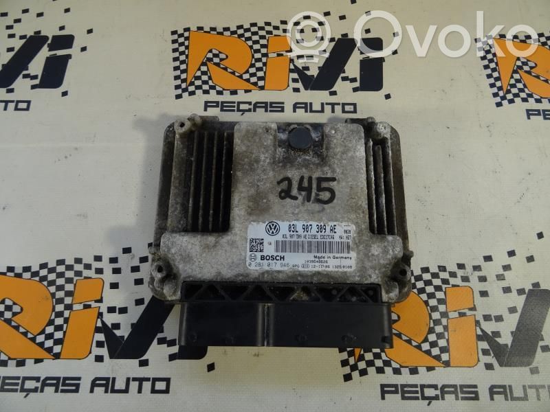 Engine control unit/module   03L907309AE,0281017946,03L907309AE,1039S48626