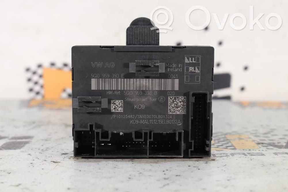 Autres unités de commande / modules   5Q0959393E,5Q0959393B,AUDIA3,VOLKSWAGENGOLF