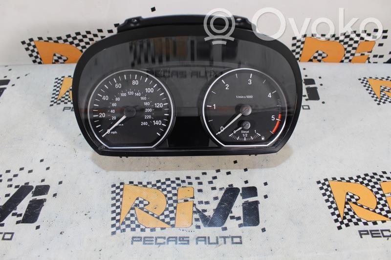 BMW 1 E81 E87 Spidometrs (instrumentu panelī) 