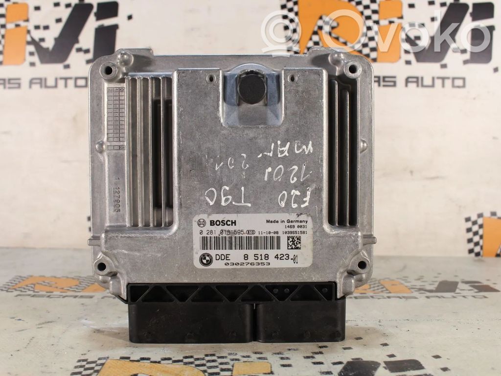 BMW 1 F20 F21 Unidad de control/módulo del motor 