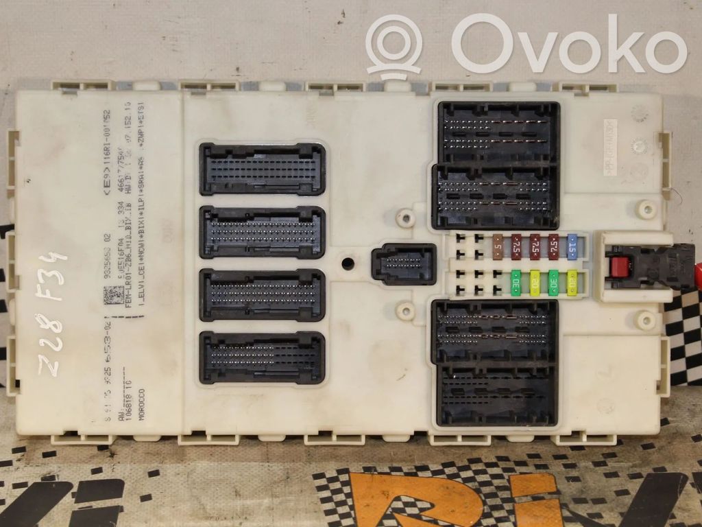 SAM control unit   61359325653,10681811FEMBMW,9325653