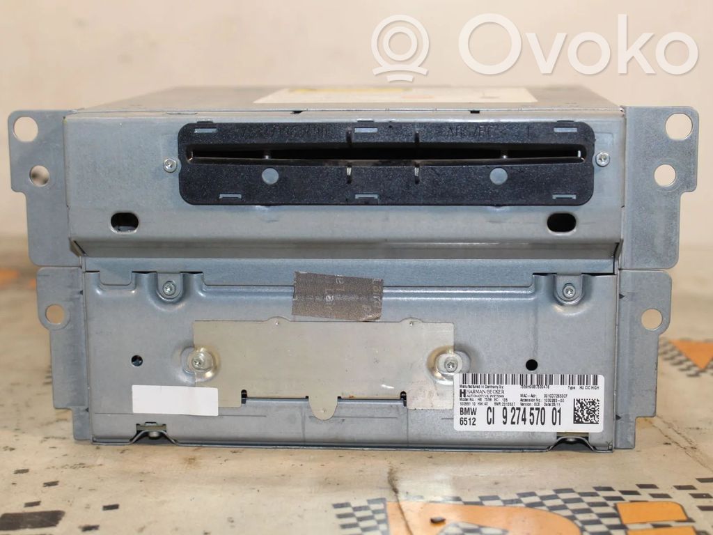 BMW 5 F10 F11 Panel / Radioodtwarzacz CD/DVD/GPS 