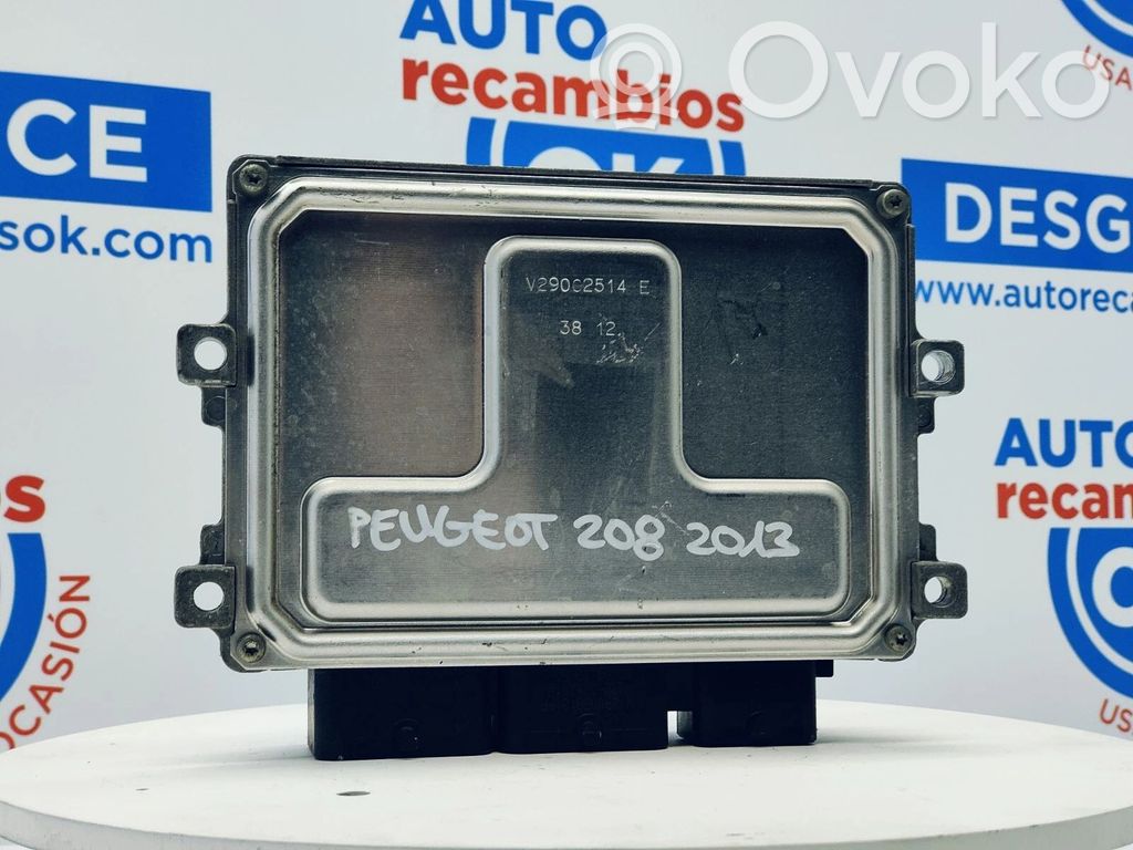 Peugeot 208 I Engine control unit/module ECU 