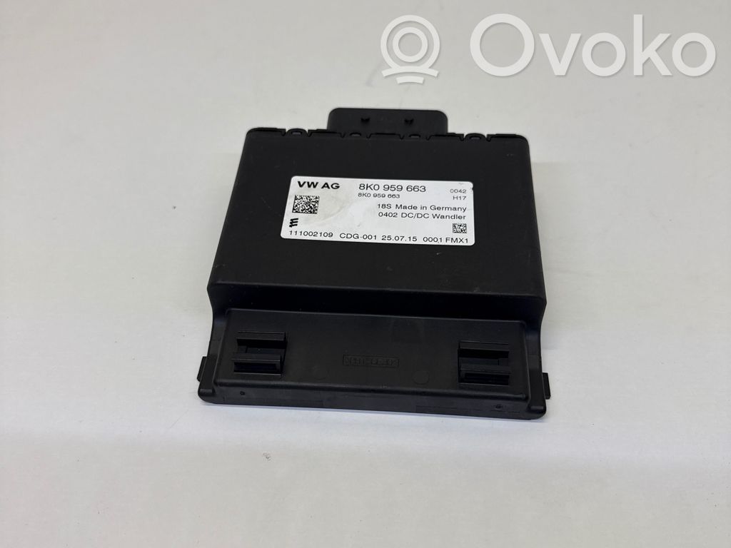 Autres unités de commande / modules   8K0959663,111002109