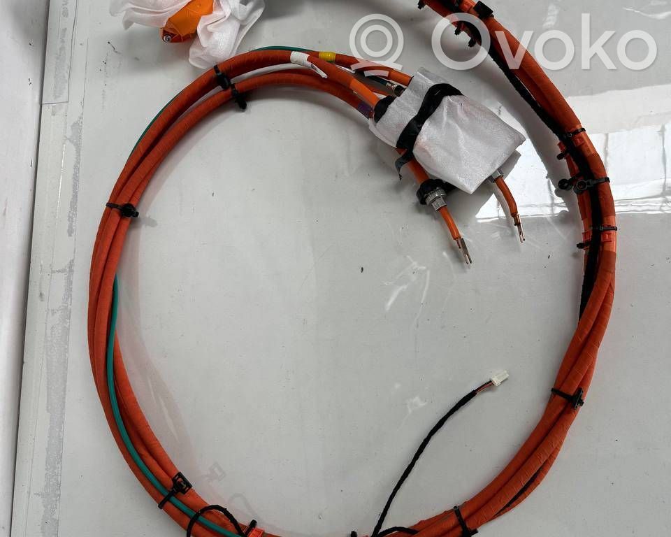 Tesla Model S Electric car charging cable 