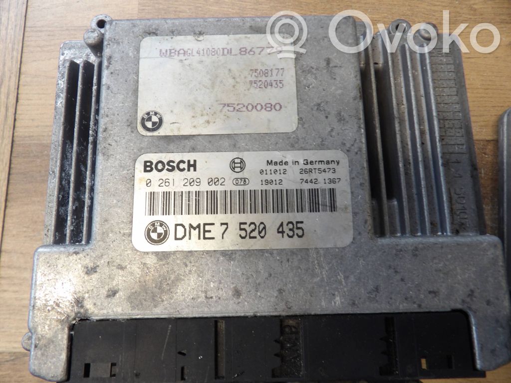 BMW 7 E65 E66 Engine control unit/module 