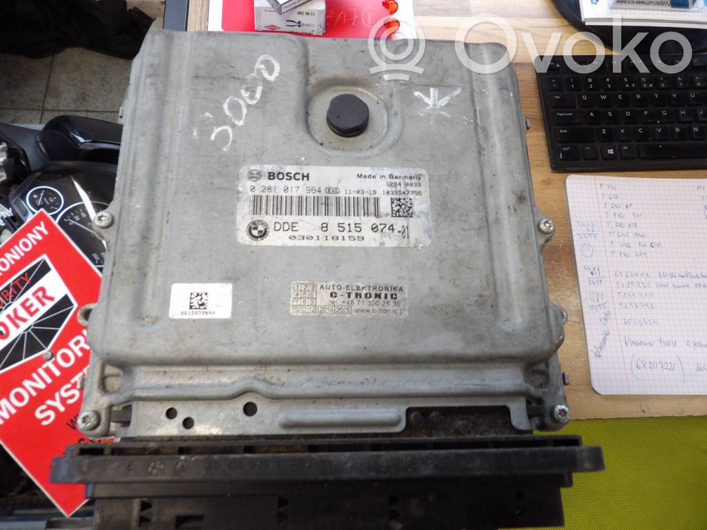 BMW 7 F01 F02 F03 F04 Engine control unit/module 