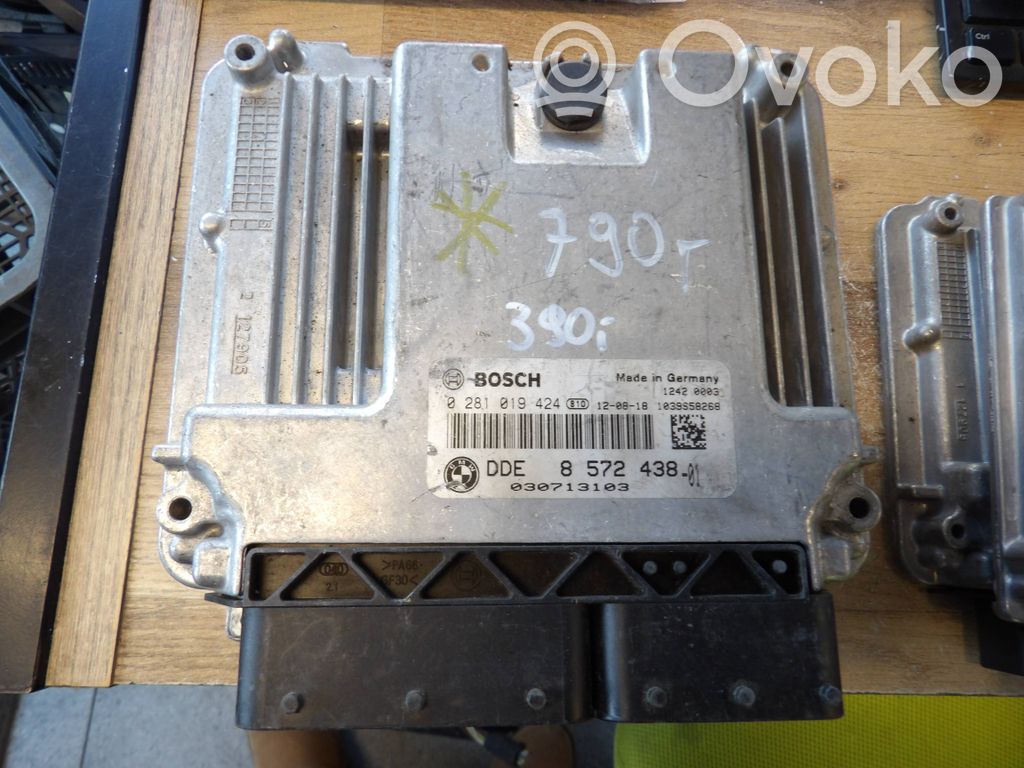 Engine control unit/module   8572438,0281019424,030713103