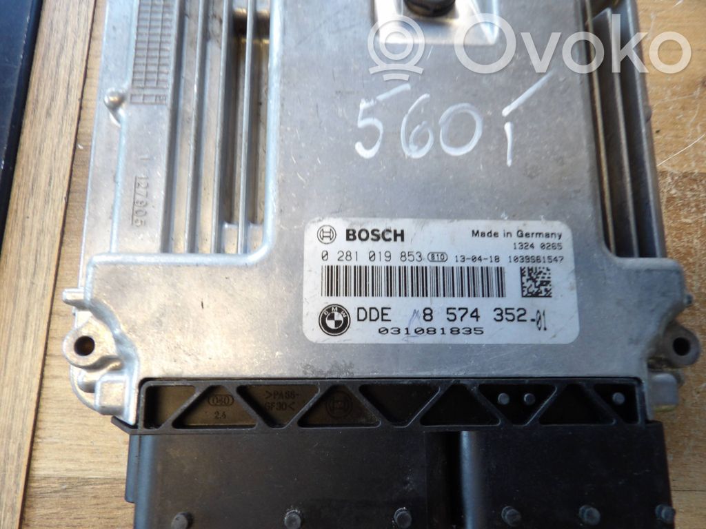 Motorsteuergerät ECU   8574352,0281019853,031081835