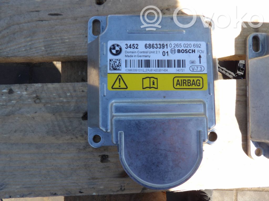 BMW 3 F30 F35 F31 Sterownik / Moduł Airbag 