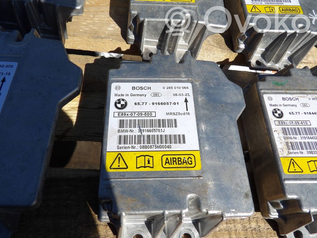 Module de contrôle airbag   9166057,0285010066,MRSZ5CQ16,31916605701J