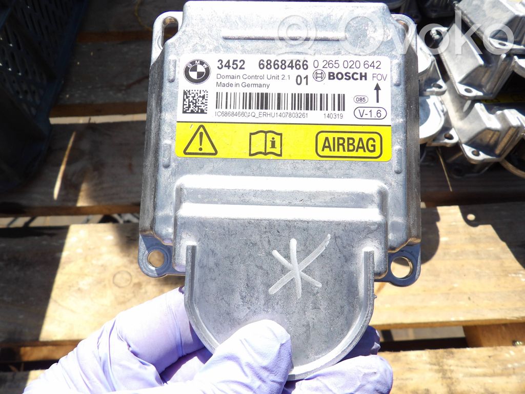 BMW X3 F25 Sterownik / Moduł Airbag 