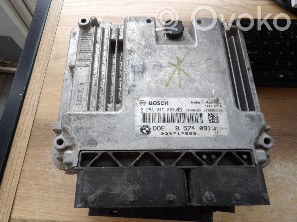 Engine control unit/module   8574091,0281019806,030717599