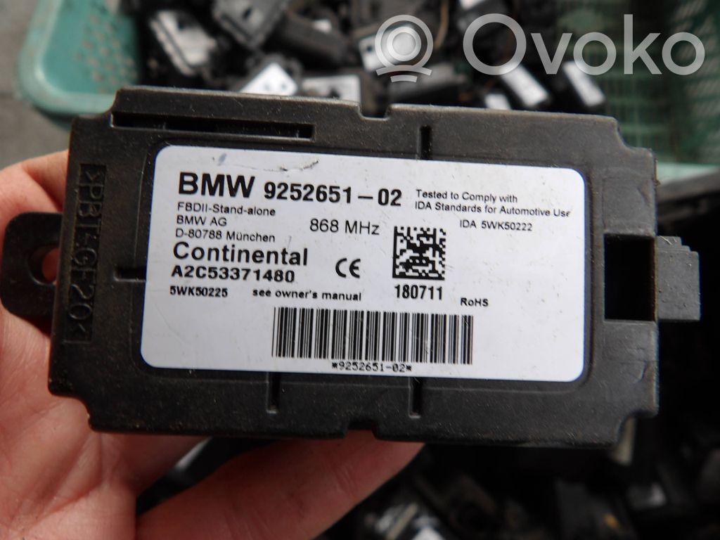 BMW 7 G11 G12 Inne komputery / moduły / sterowniki 