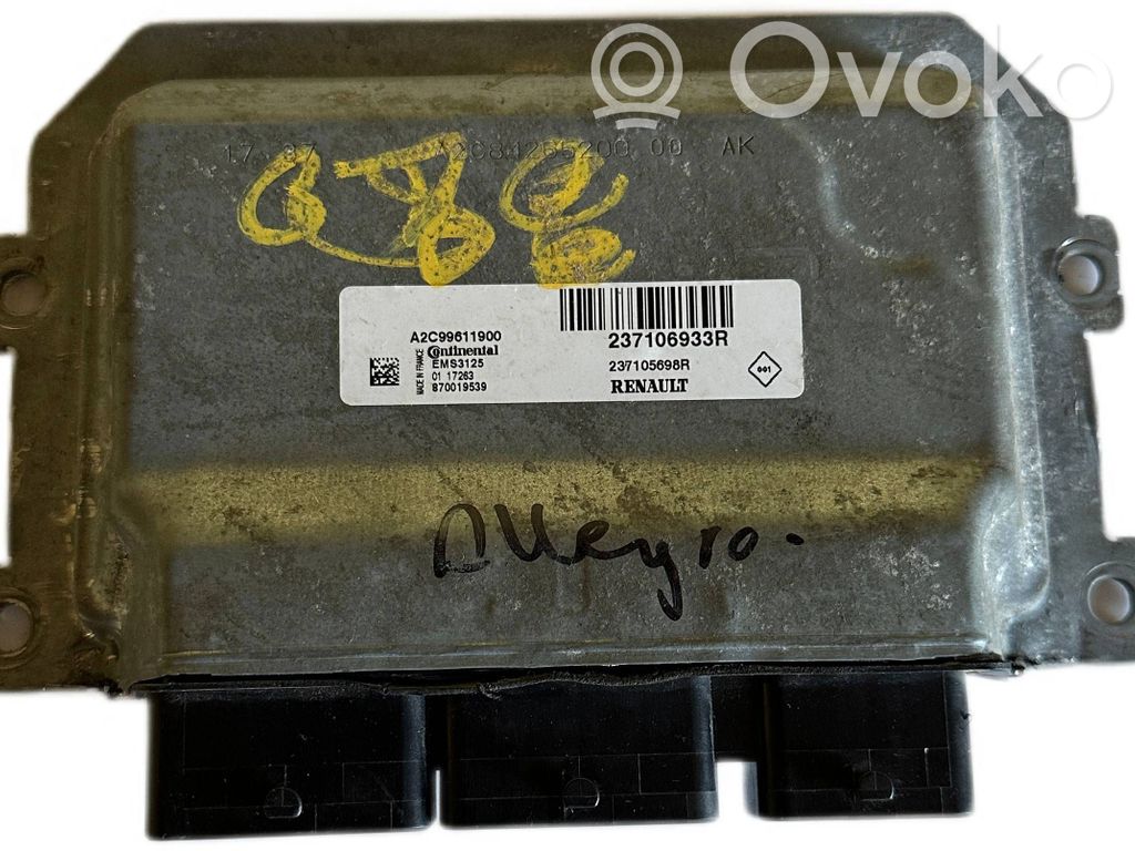 Engine control unit/module   A2C99611900,237105698R,237106933R