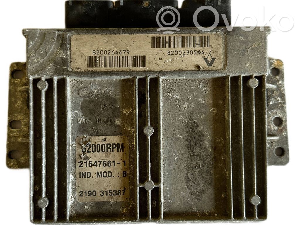 Renault Laguna II Engine control unit/module 