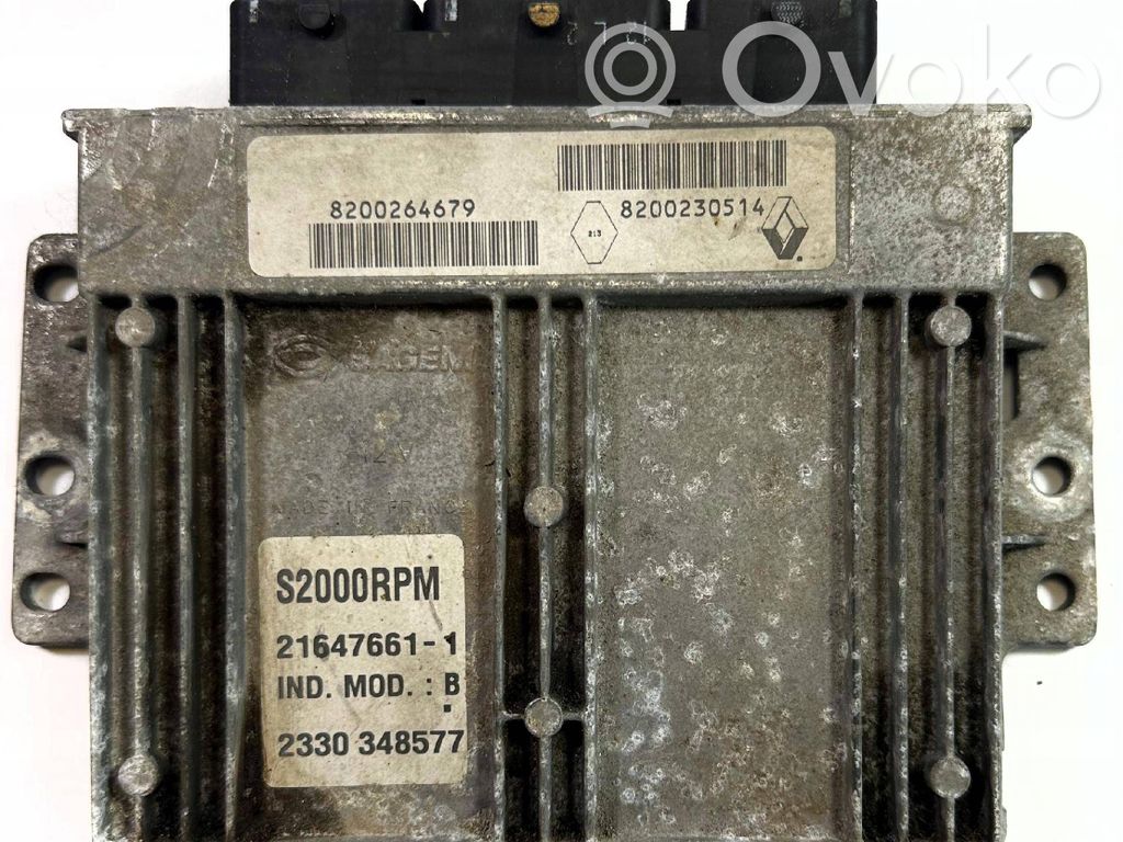 Renault Laguna II Engine control unit/module 