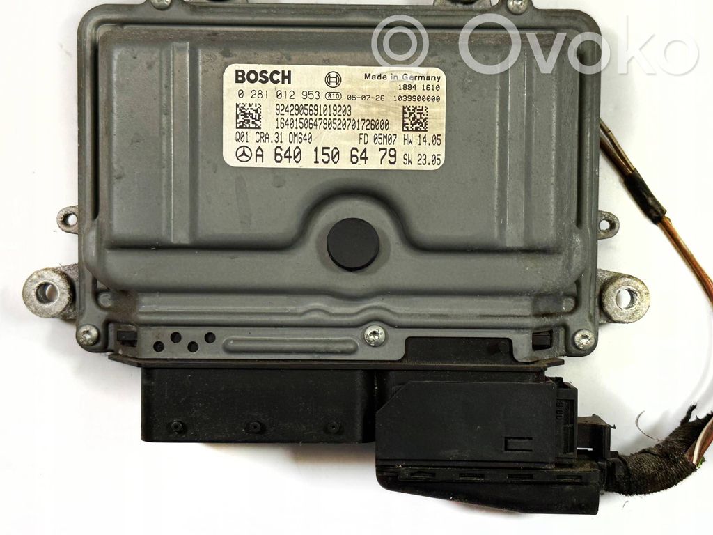 Engine control unit/module   A6401506479